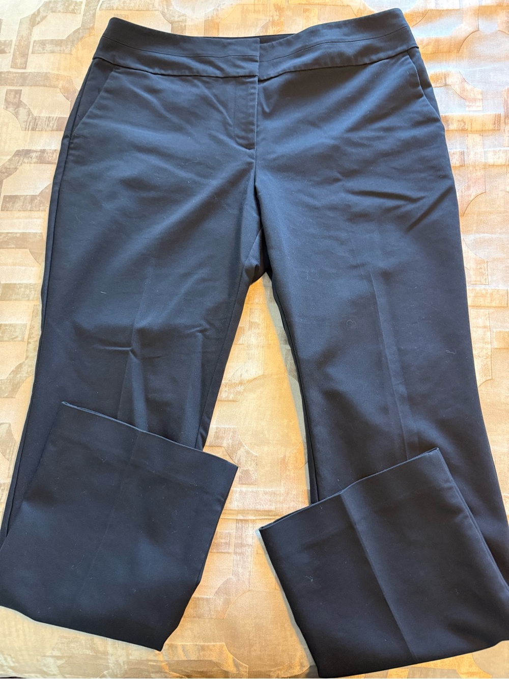 Ann Taylor Black Boot Cut Stretch Pants